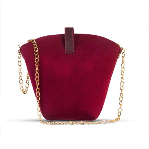 BUCKET SUEDE MAROON - Image 5