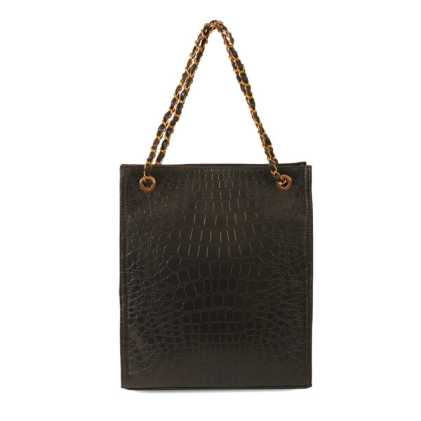 LONG CROCODILE BLACK - Image 2