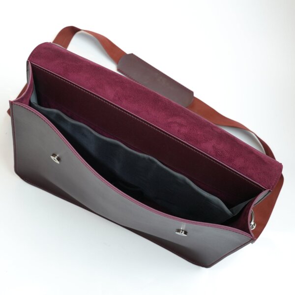 LAPTOP BAG MAROON - Image 3