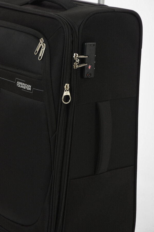 American Tourister Deep Dive- Set of 3 Expandable 4W Black - Image 3