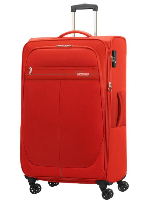 American Tourister Deep Dive - Set of 3  Expandable Red - Image 3