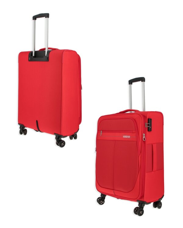 American Tourister Deep Dive - Set of 3  Expandable Red - Image 7