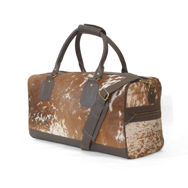 Moxi Leather duffel bag - Image 4