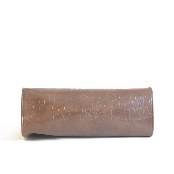 Half Moon Crocodile Brown - Image 4