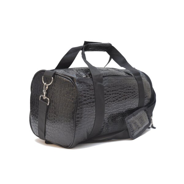 ZORRO DUFFEL CROCODILE  BLACK