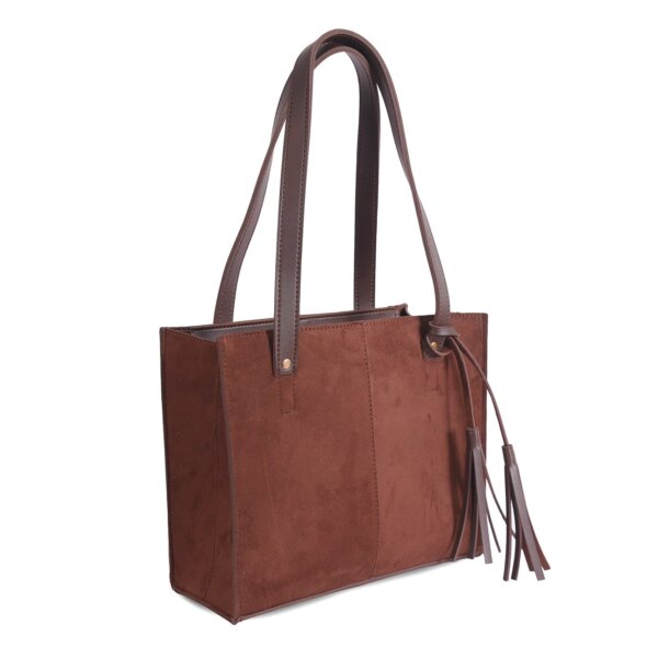 SUEDE CHOCO BAG - Image 2