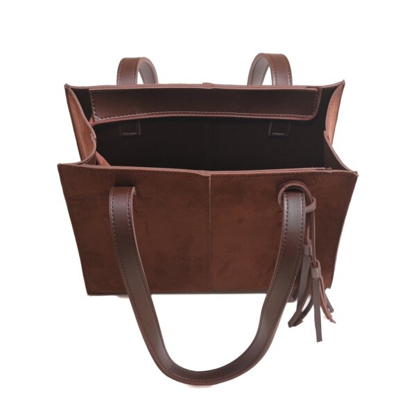 SUEDE CHOCO BAG - Image 3