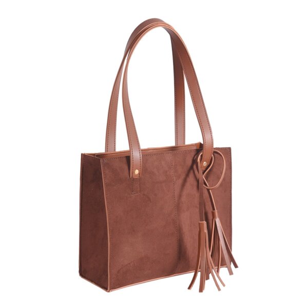 SUEDE BROWN BAG - Image 2