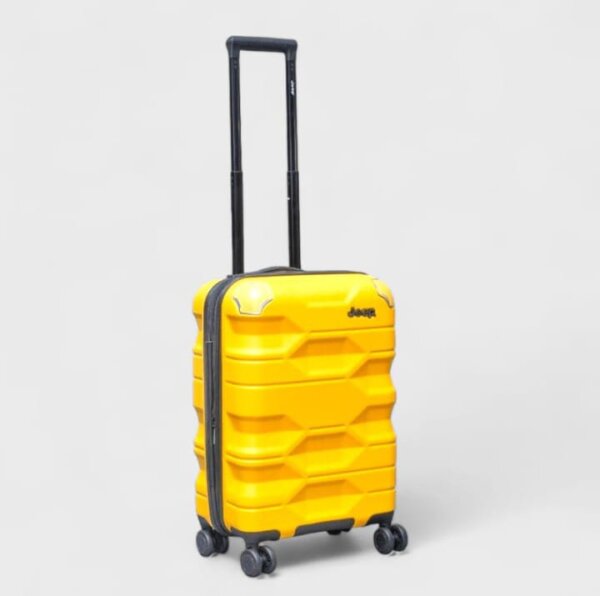 Jeep  Hardside Expandable Luggage with Spinner Wheels Yellow