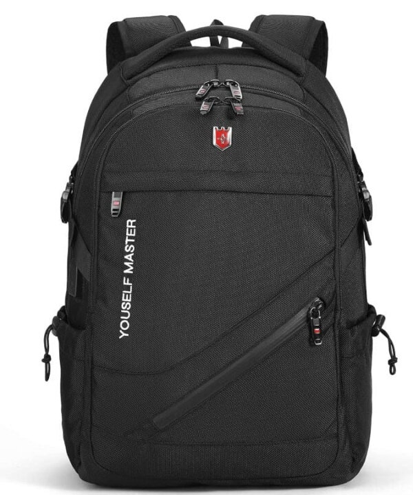 SWISS MASTER BACKPACK BLACK - Image 6