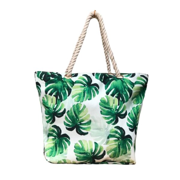 TROPICAL CANVAS TOTE