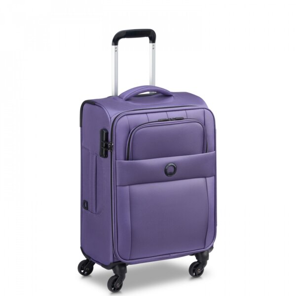 Delsey Paris Cuzco 4W Lavender Soft Suitcase- set of 3 - Image 2