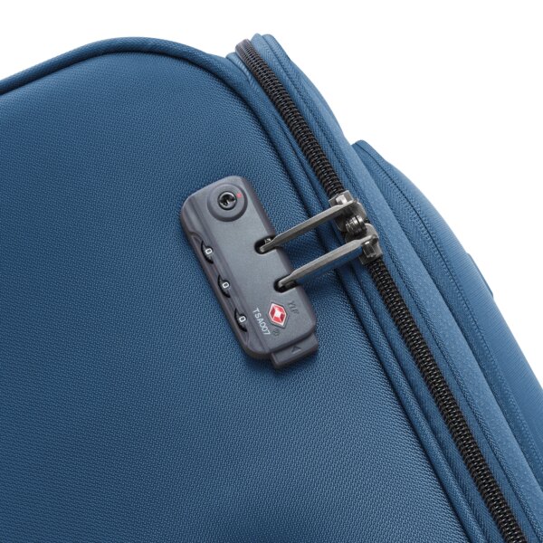 Delsey Caracas 4W Trolly Blue Expandable - Set of 3 - Image 2