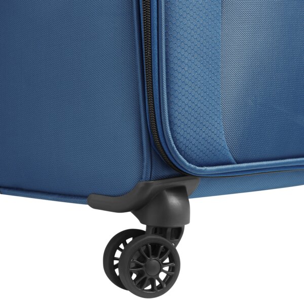 Delsey Caracas 4W Trolly Blue Expandable - Set of 3 - Image 3