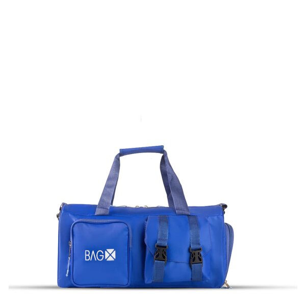 HQ ROYAL BLUE DUFFEL BAG - LEFTOVER